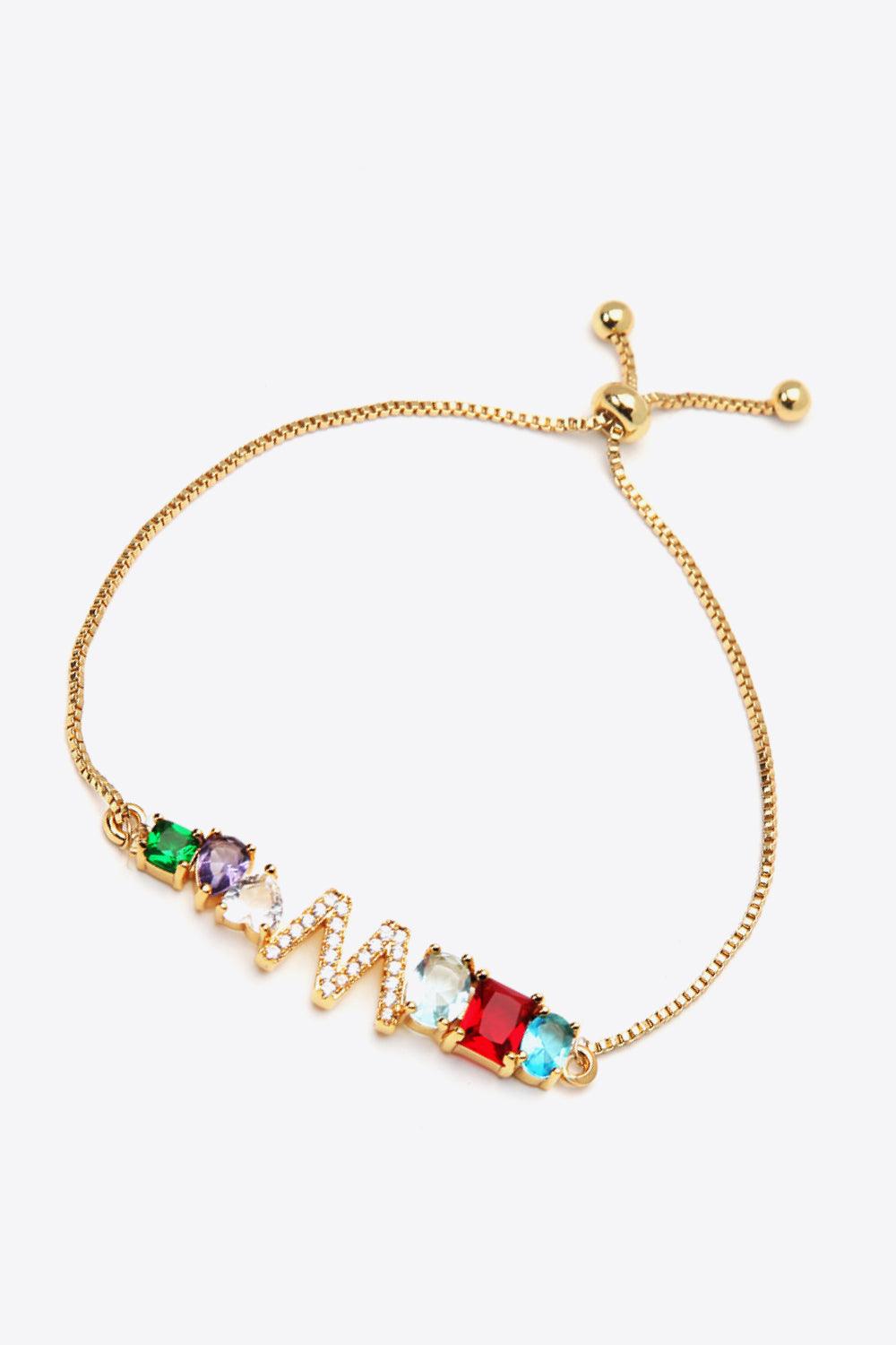 K to T Zircon Bracelet - PRAYANS