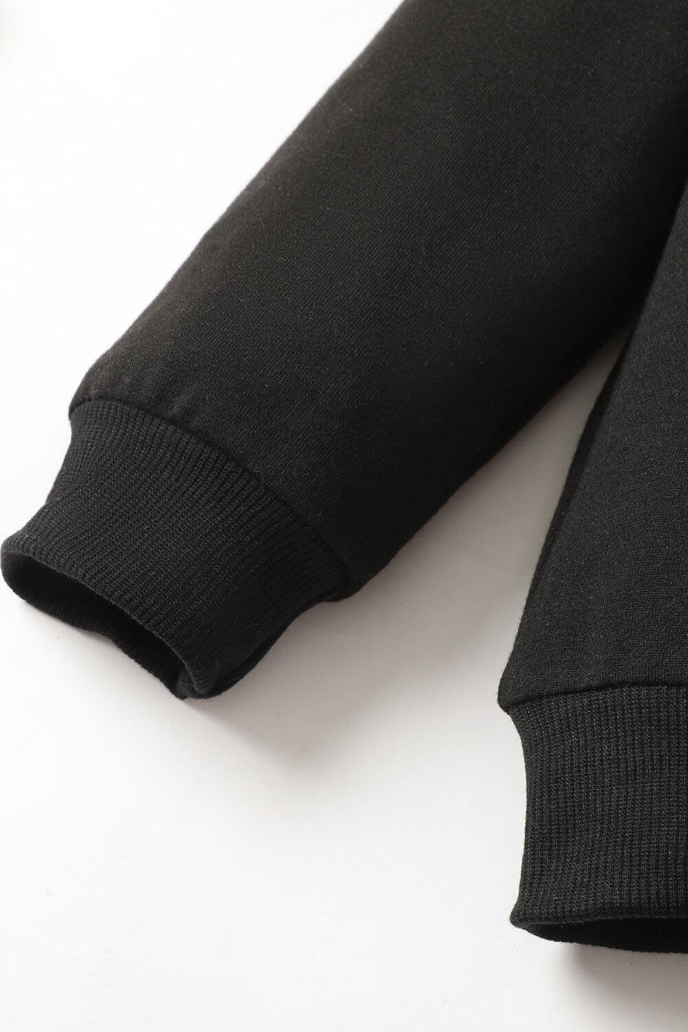 Kids Heart Graphic Sweatshirt and Joggers Set - PRAYANS