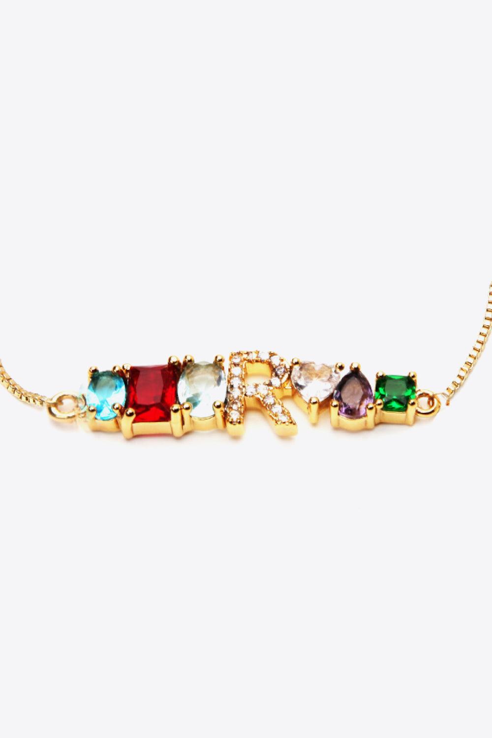 K to T Zircon Bracelet - PRAYANS