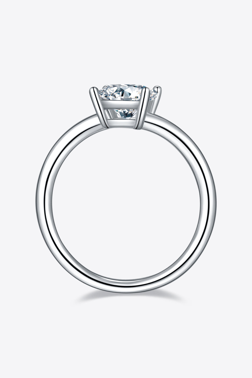 1 ct oval solitaire engagement ring