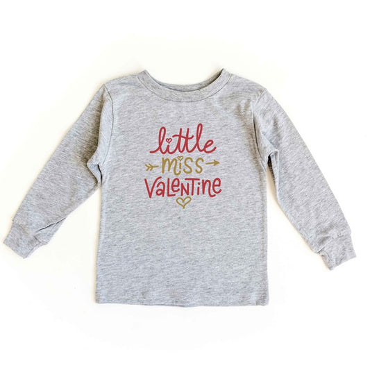 Little Miss Valentine Toddler Long Sleeve - PRAYANS