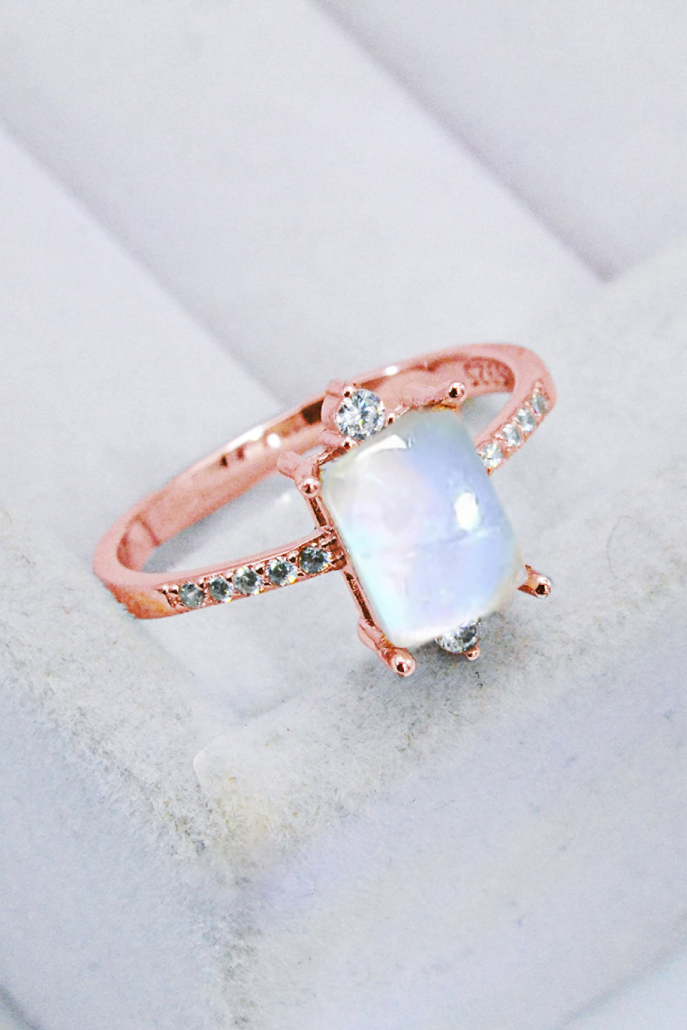 moonstone ring sterling silver