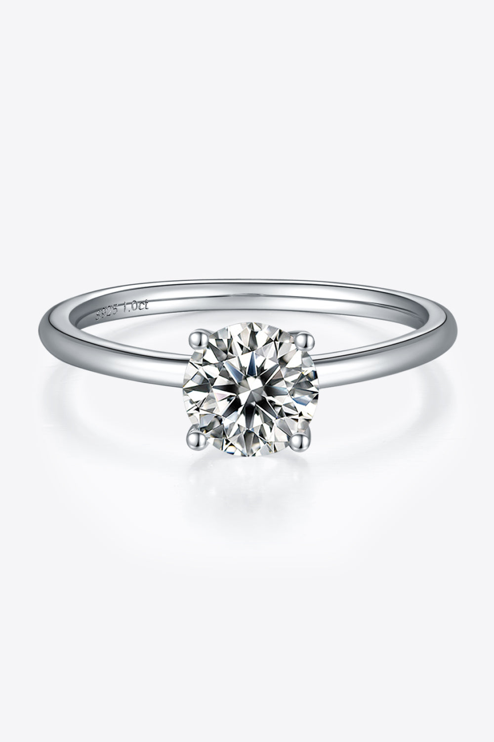 aquamarine solitaire ring