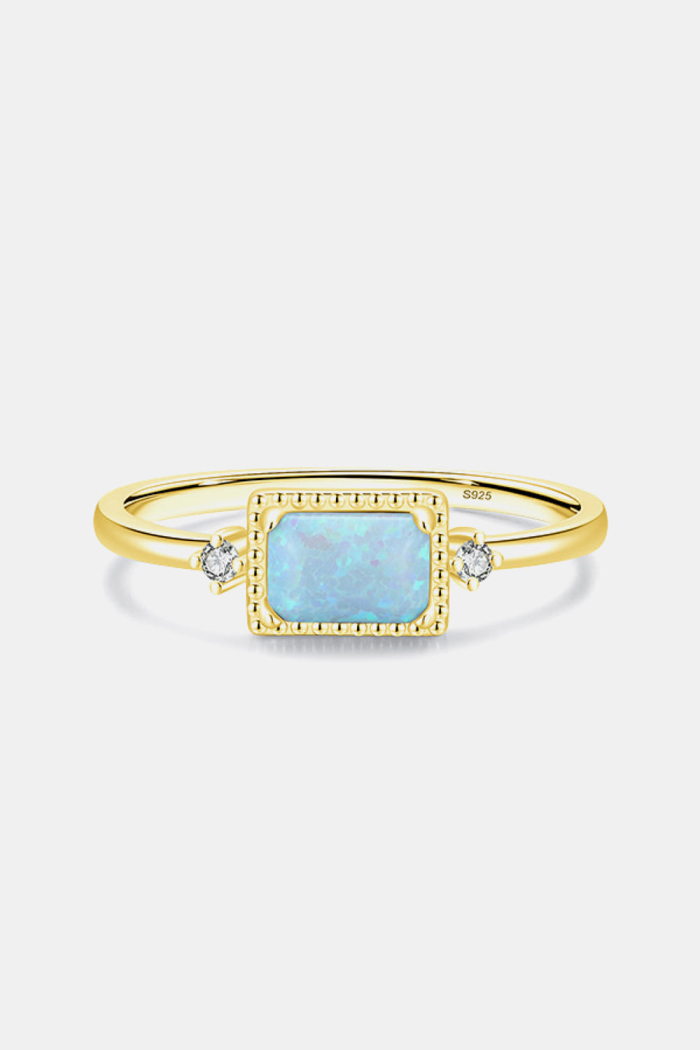 Gold Opal Ring