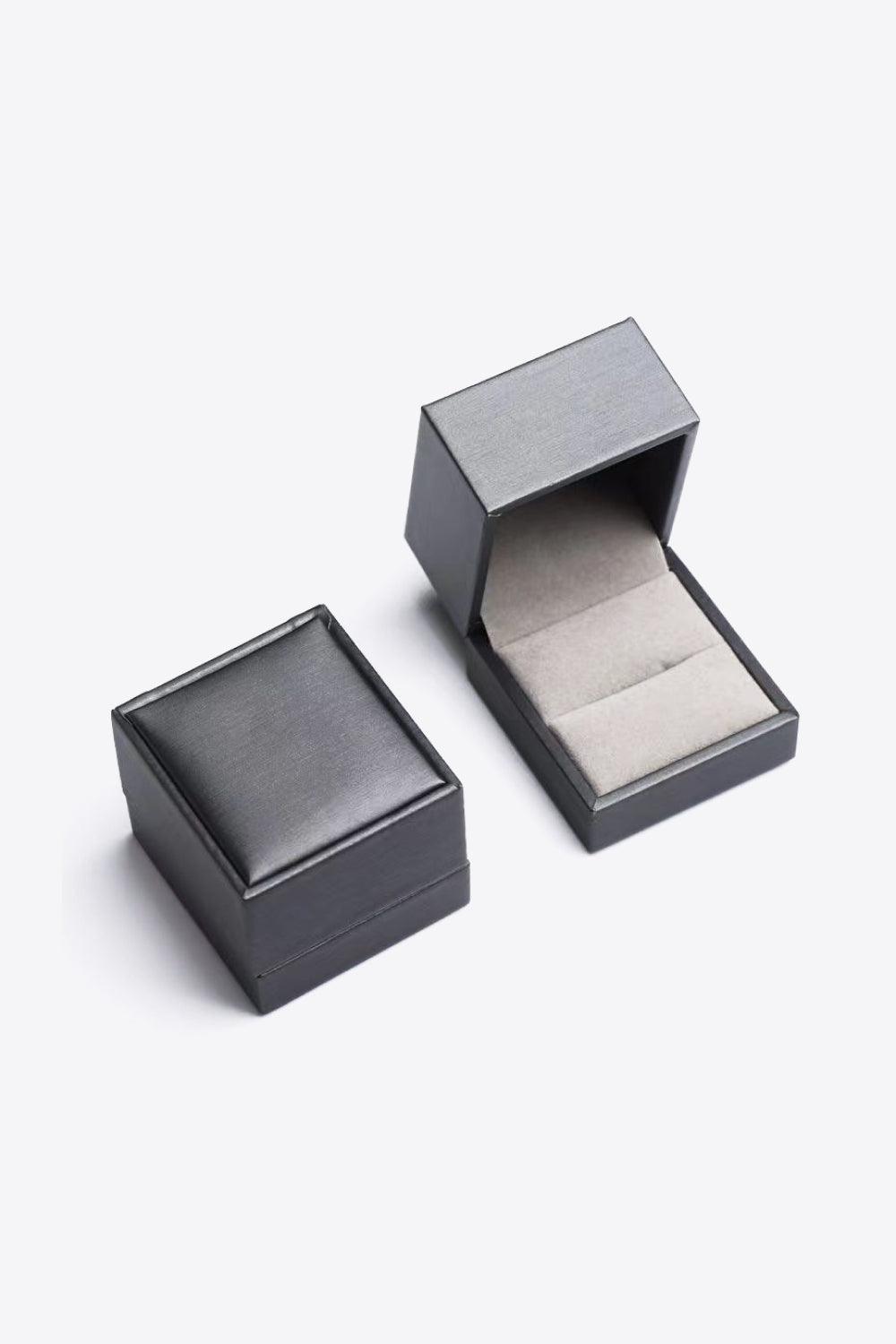 two tone rings box