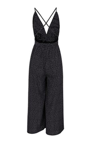 Sexy v Neck Backless Jumpsuit - PRAYANS