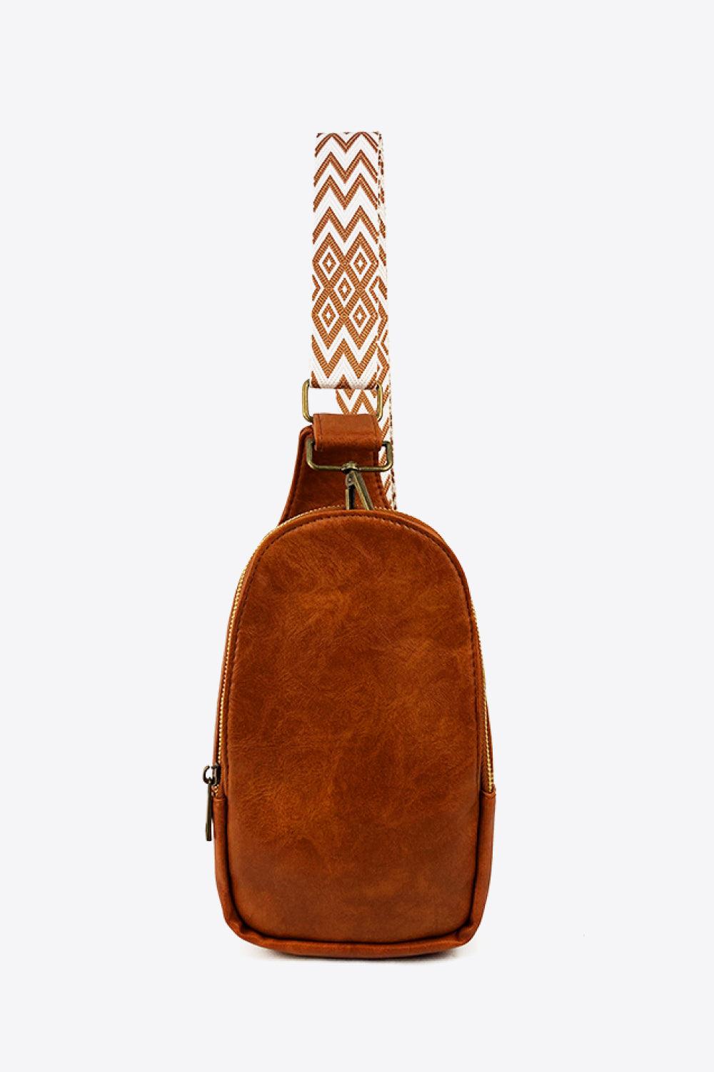 womens leather sling bag