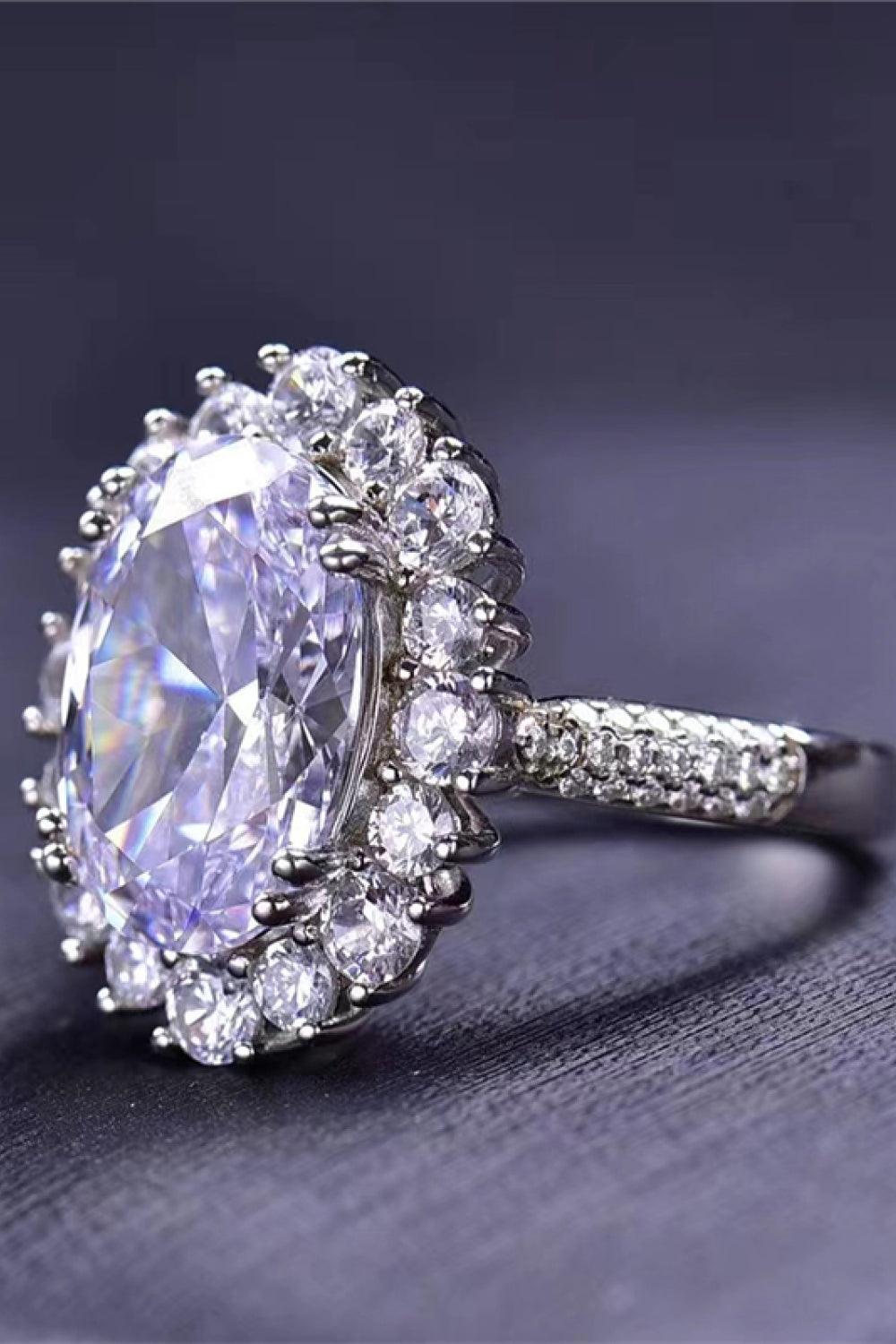 gra moissanite ring