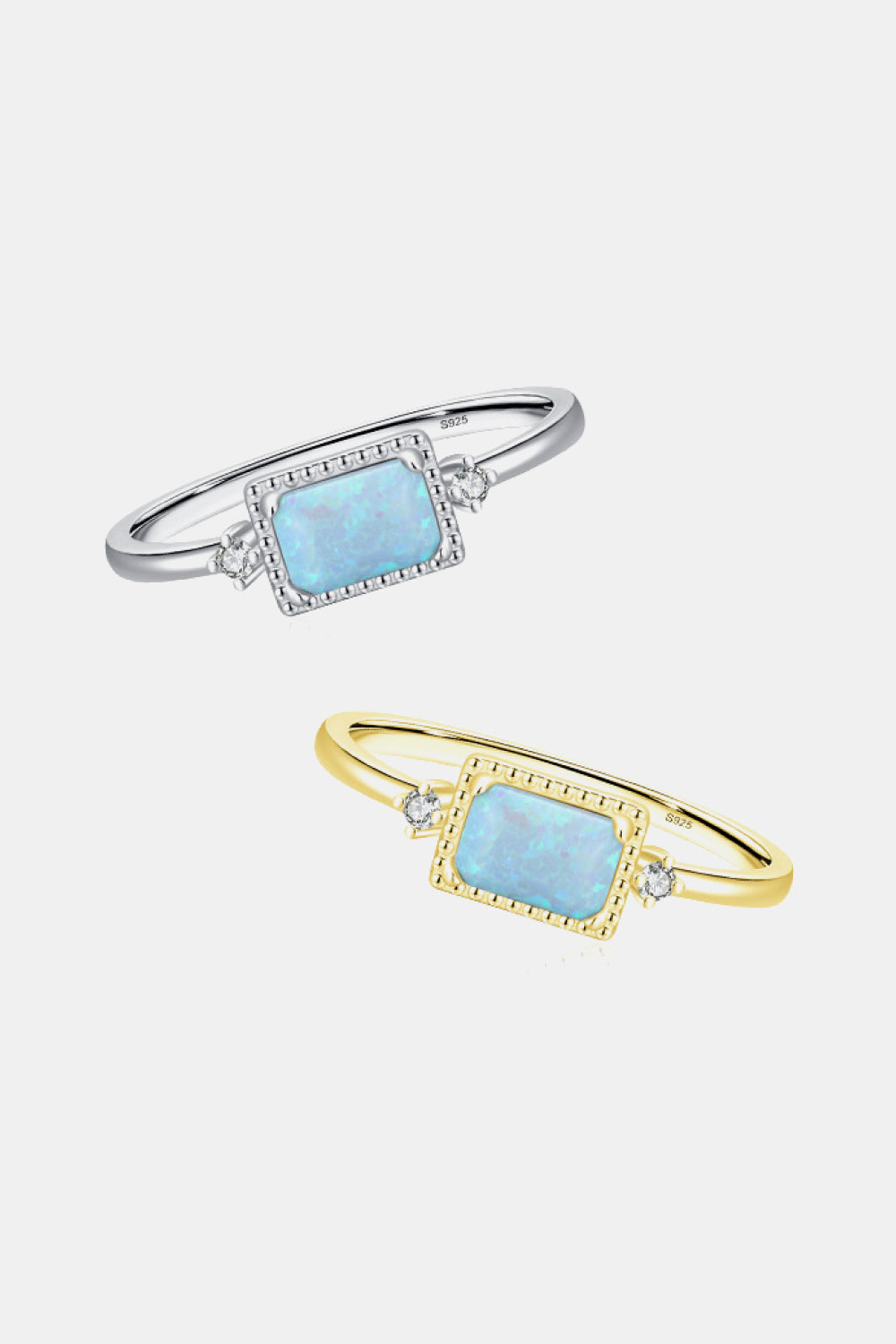 women's opal ring